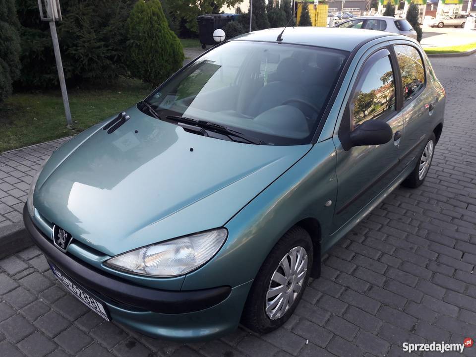 PEUGEOT 206 60 Special Edition 5 Drzwiowy welurowa tapicerka Gliwice