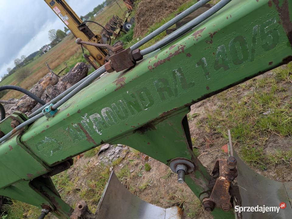 Pług wahadłowy krone 5 skibowy Sieciemin