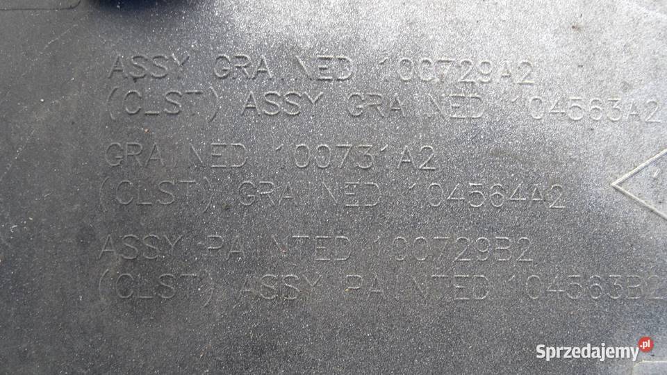 VIVARO B TRAFIC III listwa drzwi boczna prawa świętokrzyskie