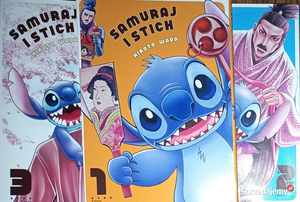 komiks Samuraj i Stich Hiroto Wada anime manga Rzeszów sprzedam