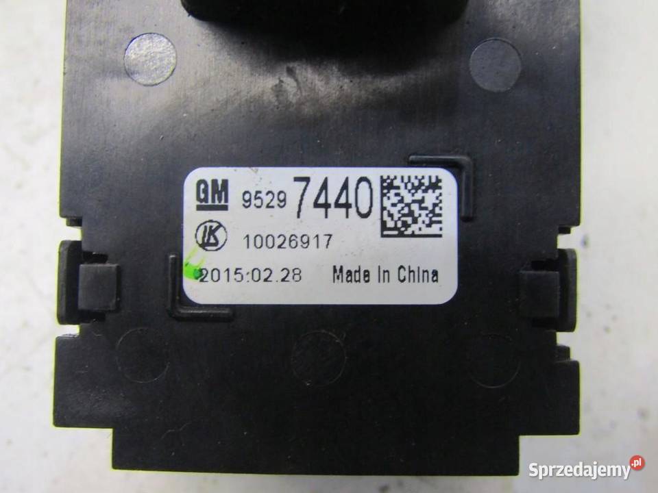 PANEL STEROWANIA PRZEŁĄCZNIK ŚWIATEŁ OPEL MOKKA