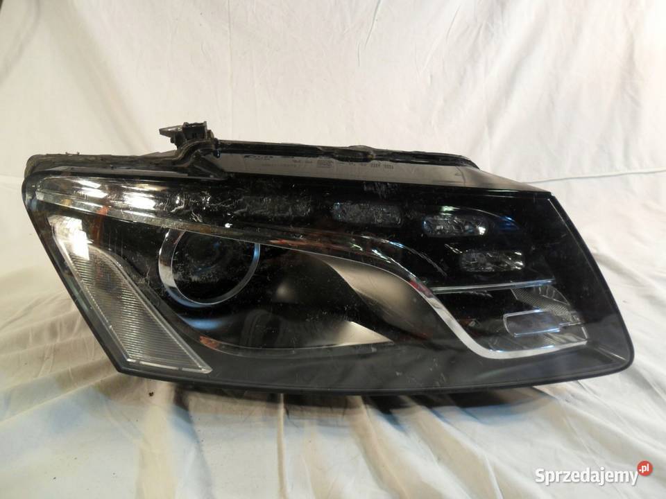 Audi Q5 8R reflektor prawy przedni lampa prawa Motoryzacja Nowy Tomyśl