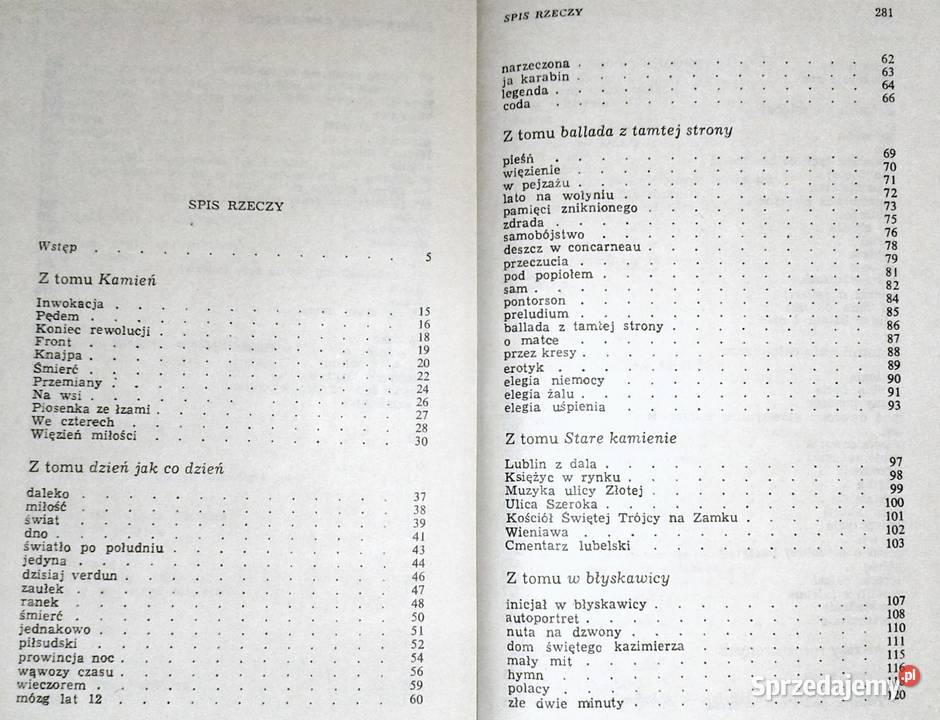 Poezje Józef Czechowicz miękka z obwolutą Chełm