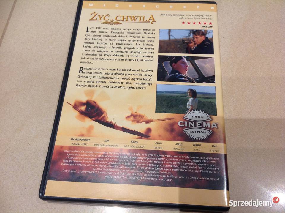 Film ŻYĆ CHWILĄ Płyta DVD sprzedam