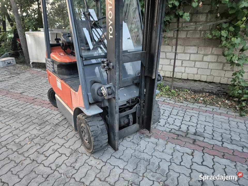 Wózek widłowy Toyota 7FBMF 16 2005r wózek wielkopolskie Lwówek