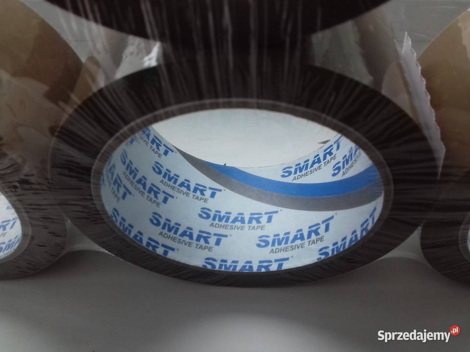 6x Taśmy pakowe przylepne Smart brązowa 48mmx91m Bydgoszcz