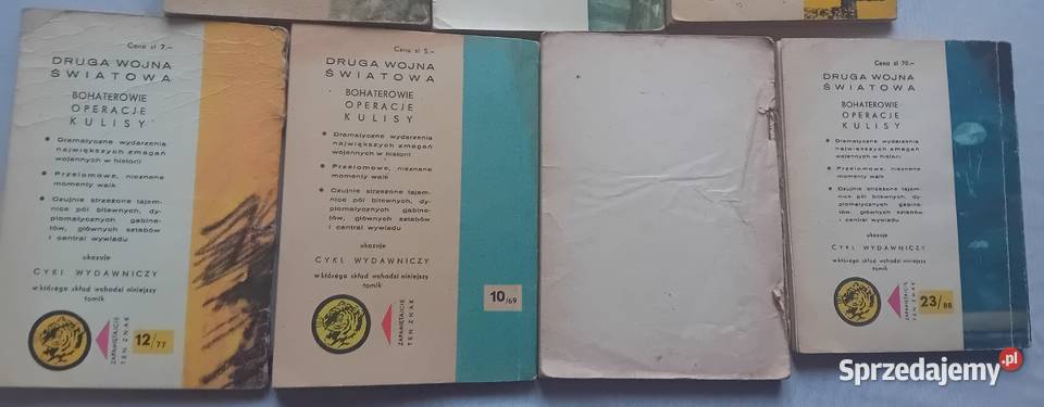 Zestaw 10 książeczek z serii Żółty Tygrys Lata Koźminek