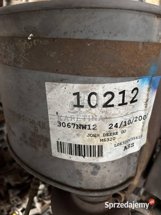 John Deere 6320 Silnik Pokrywa Kolektor Wał