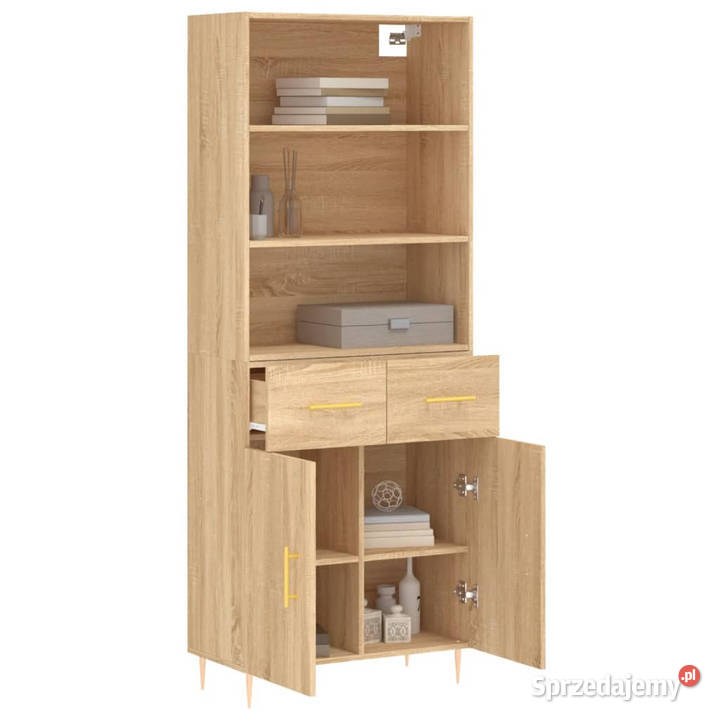 Witrynka dąb sonoma 695x34x180 materiał mazowieckie