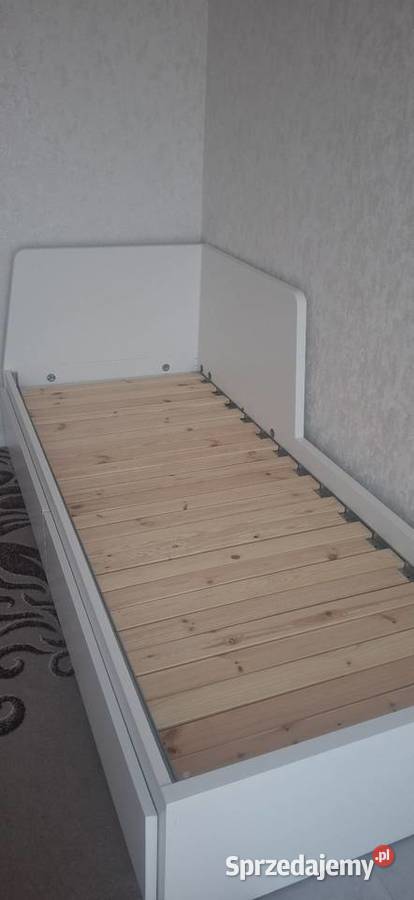 Łużko które rozkłada się z dużymi szufladami 55cm dolnośląskie Lubin