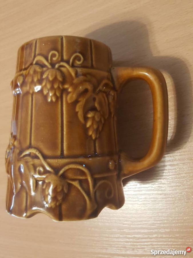 KUFEL kamionkowy do piwa kamionka z PRL z Złotniki sprzedam