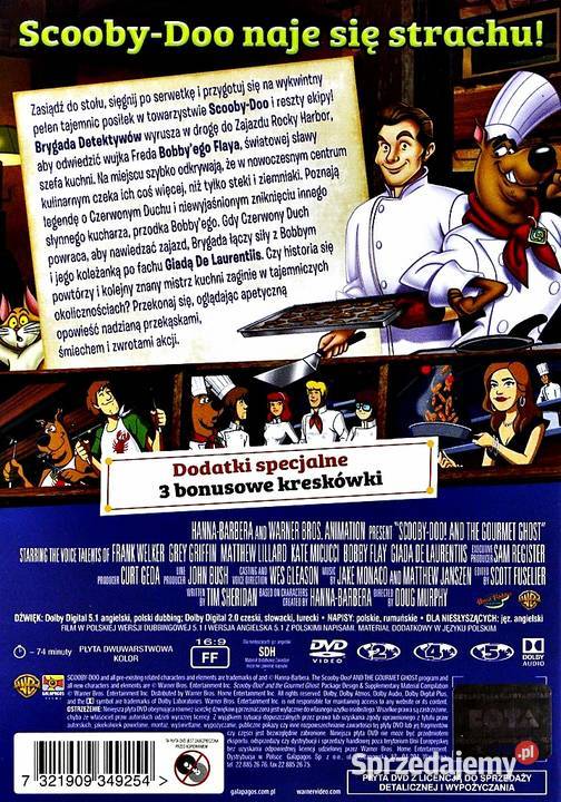 SCOOBYDOO SPOTYKAJĄ DUCHA ŁASUCHA Kalisz