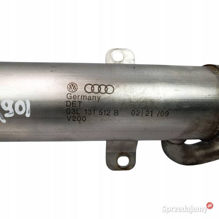 CHŁODNICA SPALIN VW Passat B6 20 TDI 03L131512B osobowe Chełm