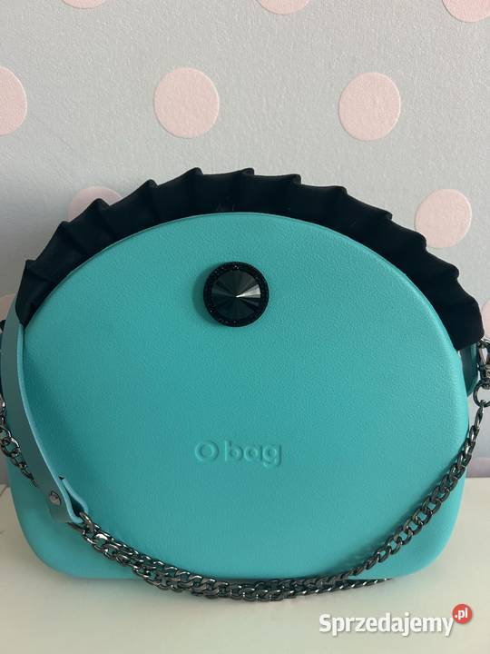 Obag przepiękny zestaw moon light aqua falbanka Warszawa