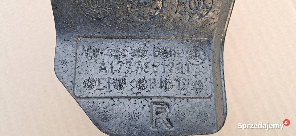 MERCEDES W177 AKLASA ABSORBER PRAWY A1777351201 lubuskie Trzciel