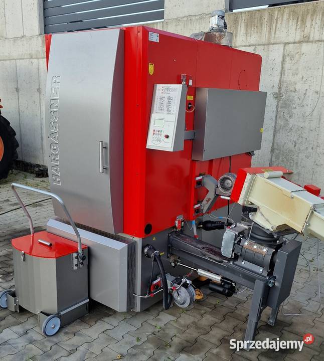 Piec Hargassner 200kw zrębka zrębki trocina