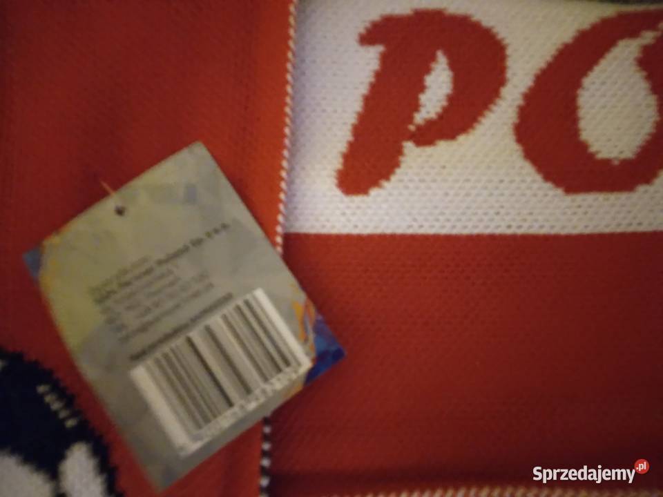 Szalik Kibica Polska BiałoCzerwony NOWY