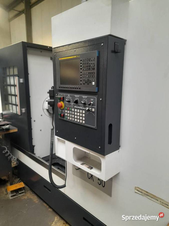 Tokarka cnc że skośnym łożem Produkcja Środa Wielkopolska