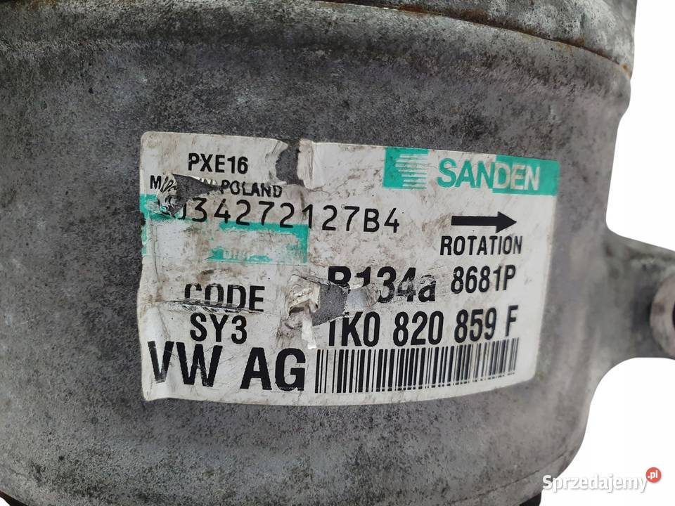 SPREŻARKA KLIMATYZACJI KOMPRESOR Audi A1 16 TDI lubelskie Chełm