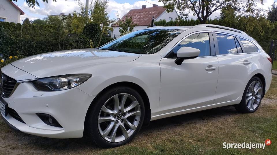 Mazda 6 2014 22 diesel Skyactiv biała perła Bytów
