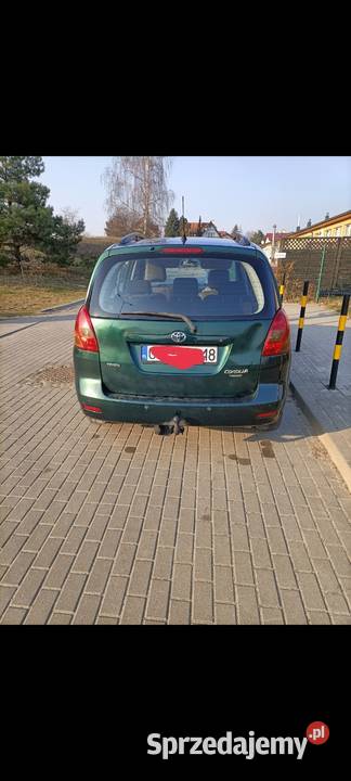 Toyota Corolla Verso 1 6 benzyna lpg pomorskie Pruszcz Gdański