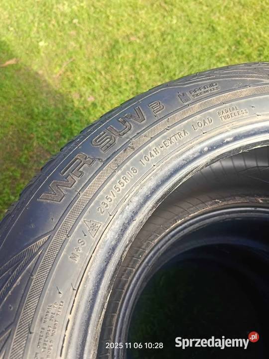 Komplet opon zimowych Nokian WR SUV 3 23555R18 Samochodowe mazowieckie Boguty-Pianki