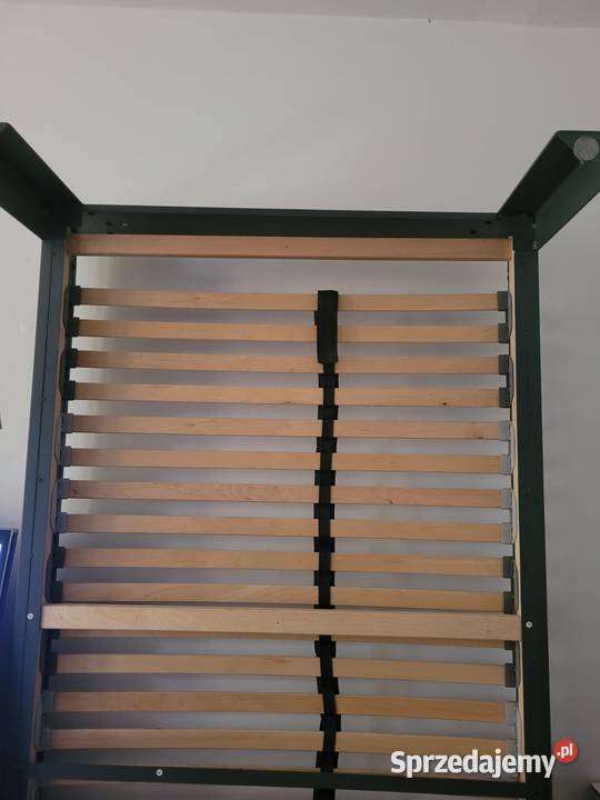 Rama łóżka KILDEN ze stelażem 90x200 ciemnoszary Chełm