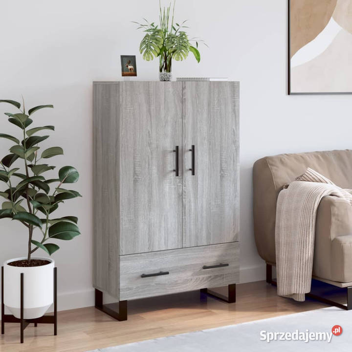 Wysoka szafka szary dąb sonoma 695x31x115 Warszawa