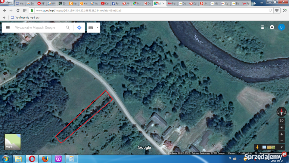 Piękna działka w Siemieniu Nadrzecznym woda