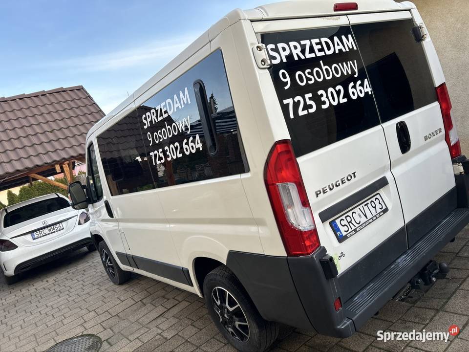 Peugeot Boxer prywatny 9 osób Pietrowice Wielkie