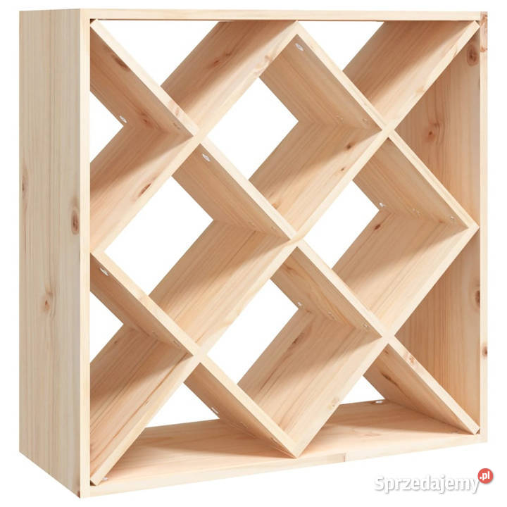 Szafka na wino 62x25x62 lite drewno sosnowe Warszawa