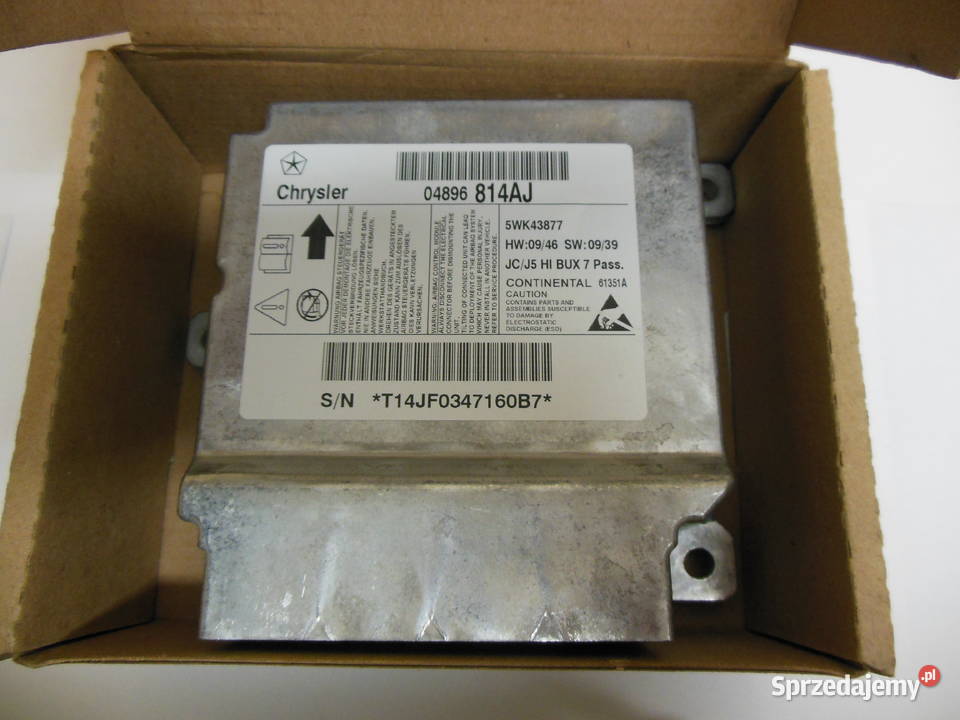 DODGE JOURNEY 20 SENSOR MODUŁ AIRBAG 04896814AJ