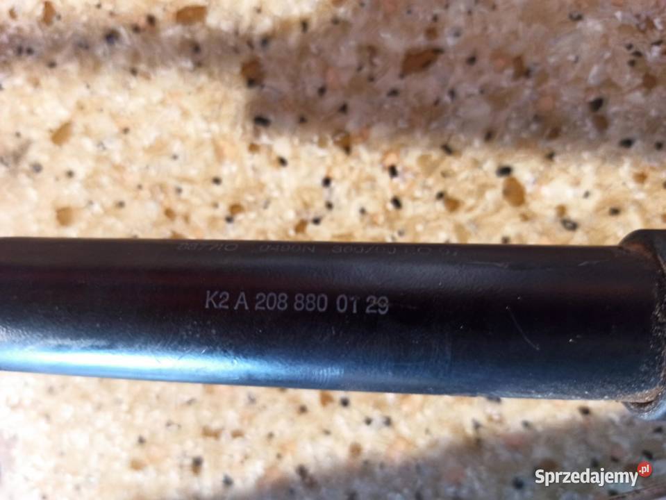 MERCEDES W208 ZAWIAS TELESKOP MASKI PRZÓD Części samochodowe