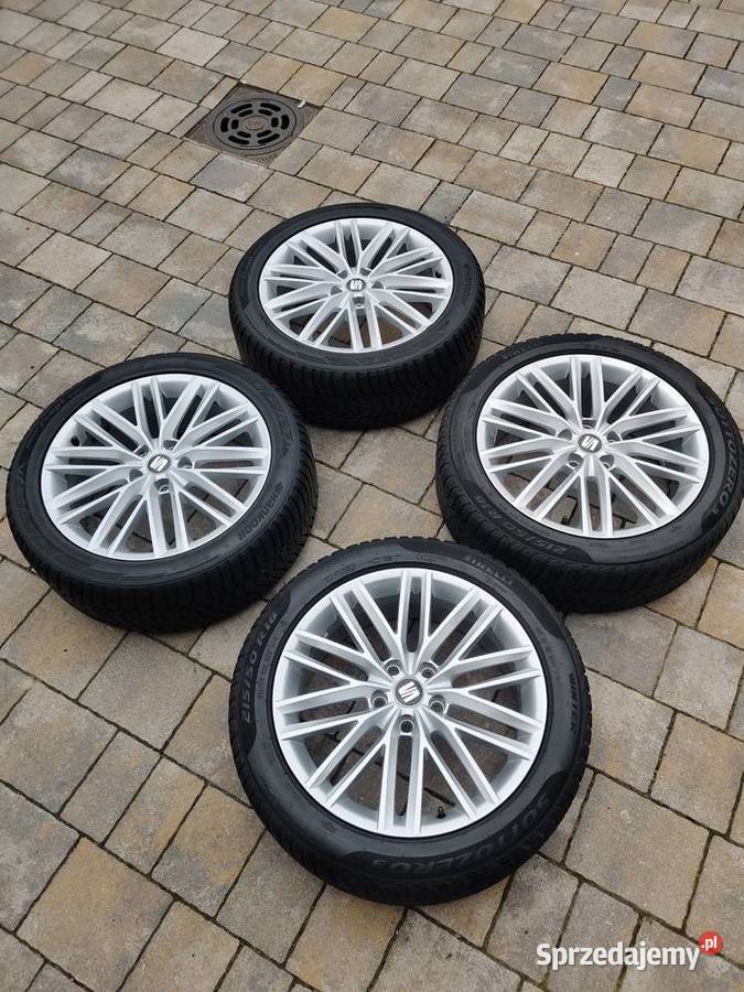 oryginale felgi koła seat opony zimowe 21550 R18 Gliwice
