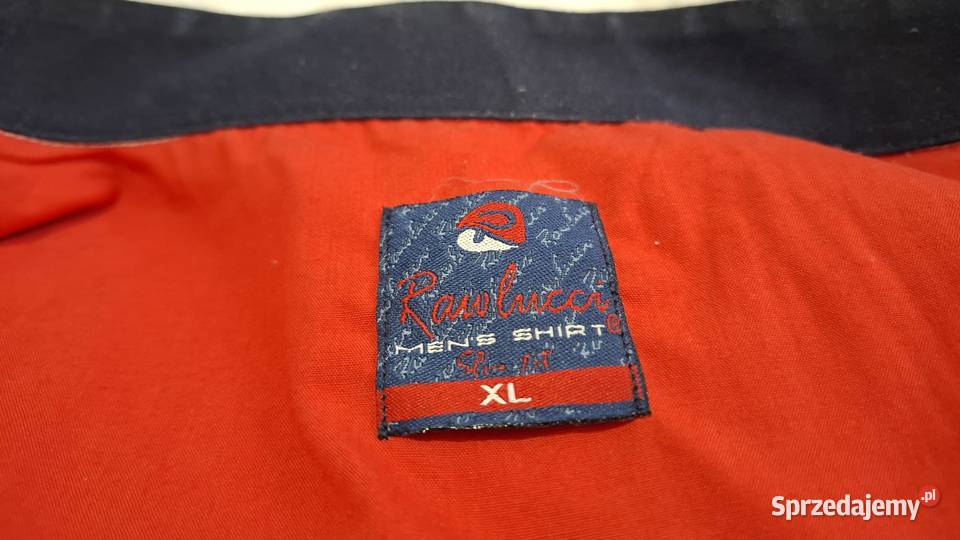 Koszula męska rozpinana biała XL Rawlucci Odzież Rozmiar XL Odzież wyjściowa Czeladź