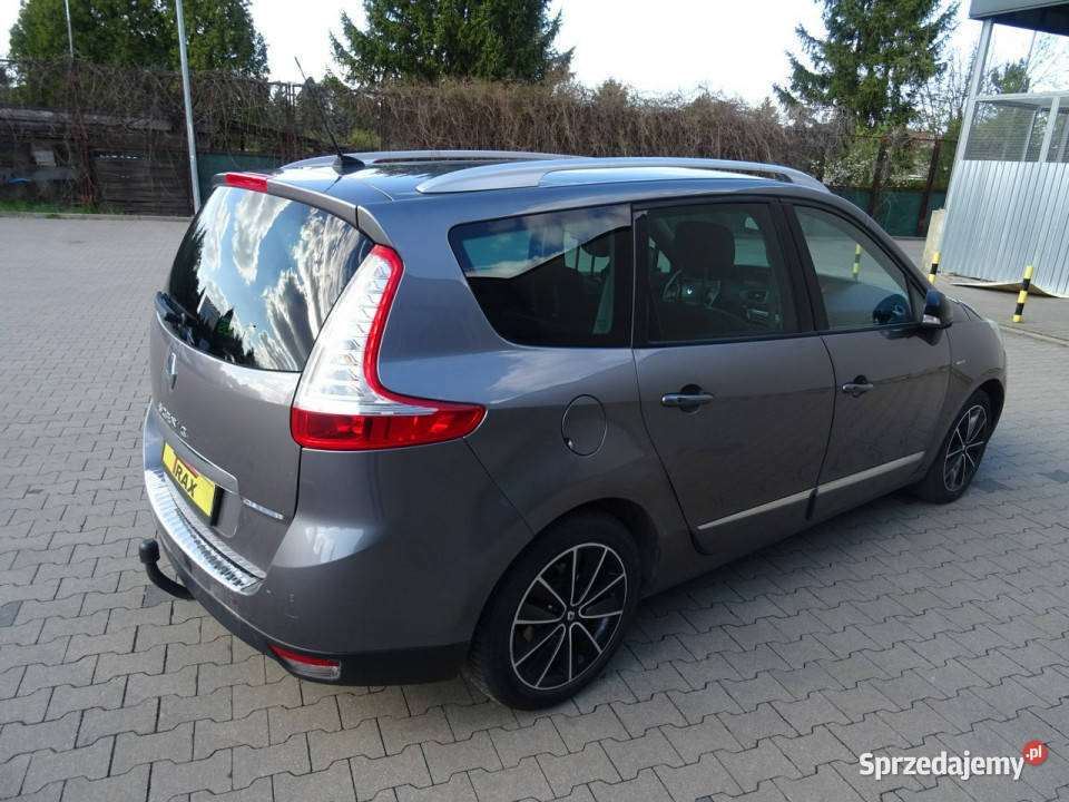 Renault Scenic 16 dCI 130 7 osobowy wersja BOSE wspomaganie kierownicy Łódź