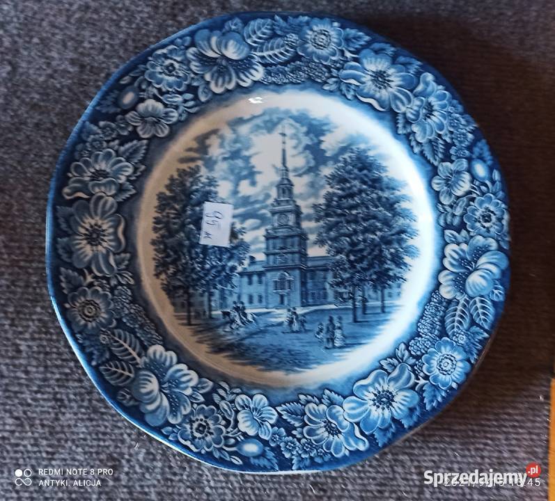 Patera duży talerz
Liberty Blue England
