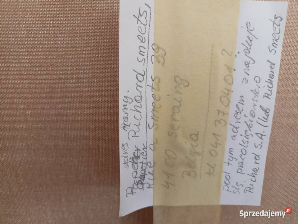 Obraz stary olejny ręcznie malowany Szczytno sprzedam