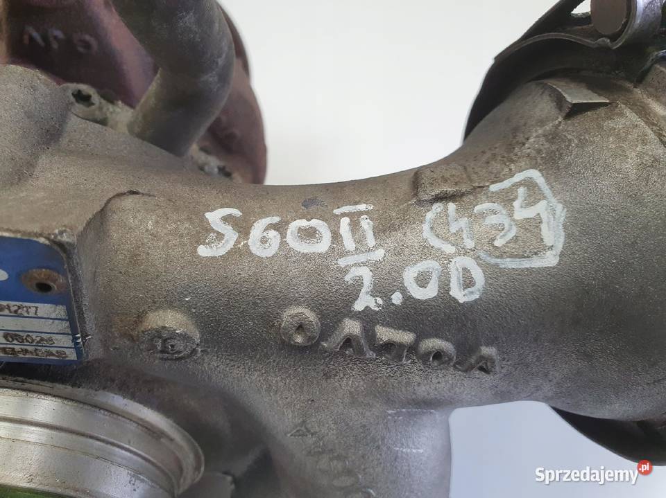 TURBOSPRĘŻARKA Volvo V60 II 20 D4 turbo 32240493 Turbosprężarki Chełm sprzedam