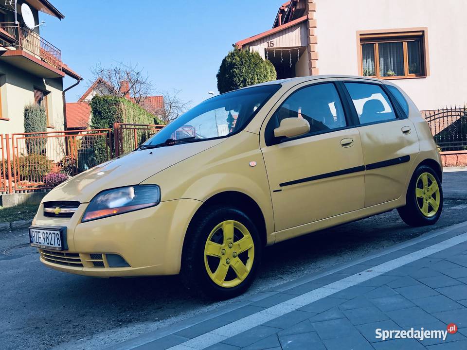 Chevrolet Aveo 12i 72 Benzyna 1200cm3 podkarpackie sprzedam