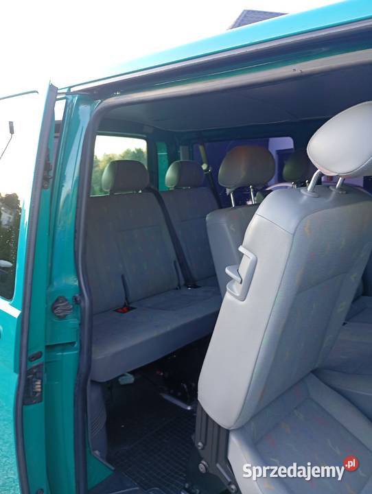 Volkswagen T5 19tdi 9 osób 246 przebiegu elektryczne szyby Łuków