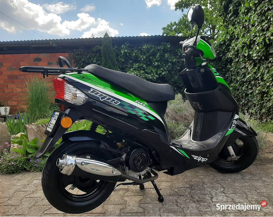 nowy skuter Zipp Tops 50 4t 2016r 1wł 16741 60h Tuczno