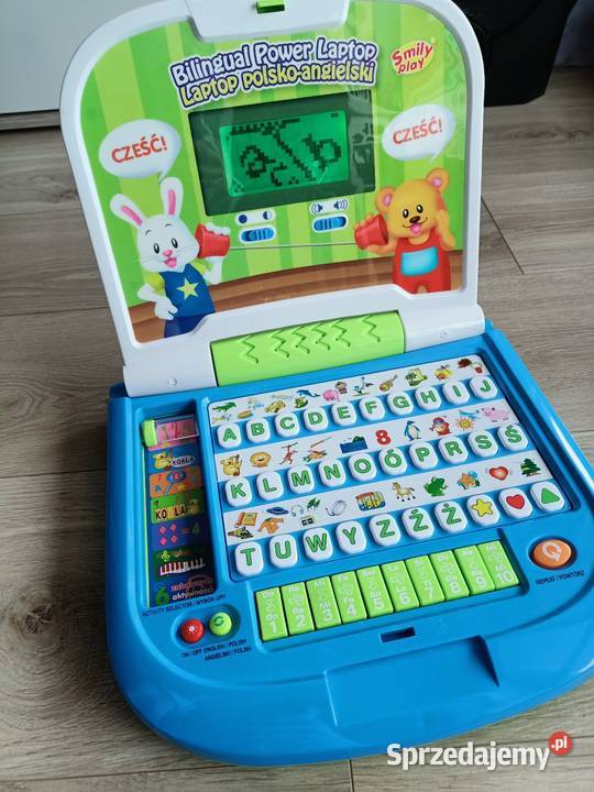 Smily Play laptop dwujęzyczny podświetlany mazowieckie