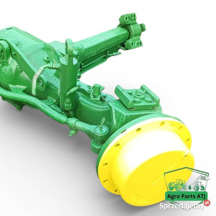 John Deere 7R330 7R 330 R290911 R135866 R296945 Układ kierowniczy i oś przednia podlaskie Ciechanowiec