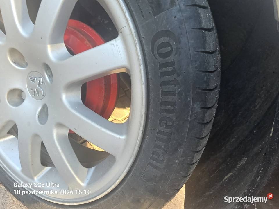 Felgi aluminiowe Peugeot 16 4x108 opony Czechówka