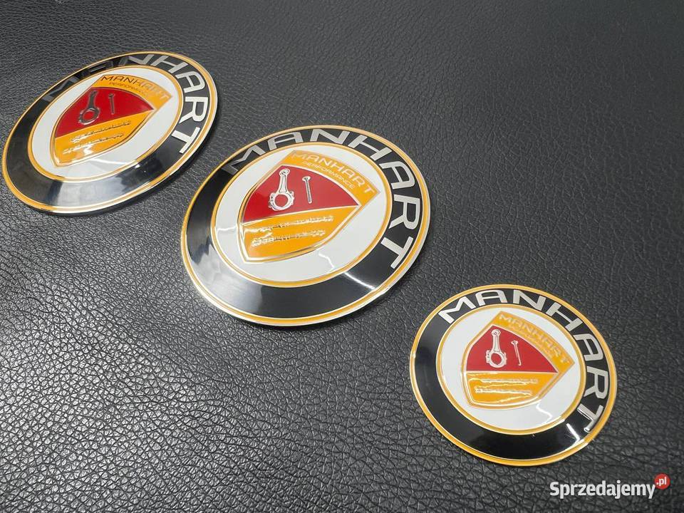 Zestaw logo Manhart BMW 3 Chełm
