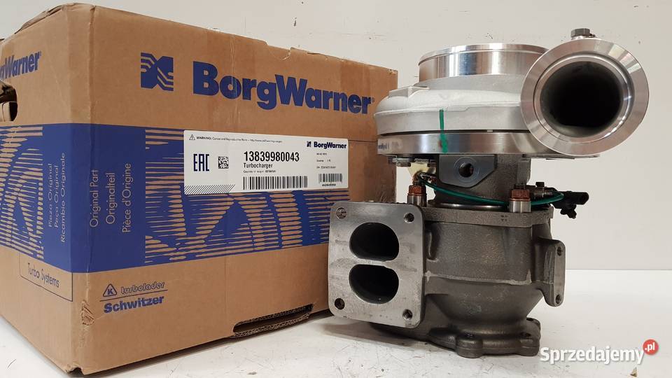 Turbosprężarka BorgWarner KKK 13839980043 Silniki i osprzęt