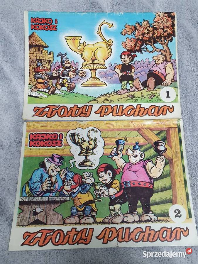 Złoty Puchar cz1 i 2 komplet wydanie 1 1985 Gdynia