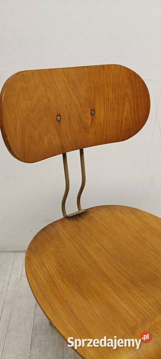 krzesło architekta biurowe lata 50te vintage łódzkie Radomsko sprzedam