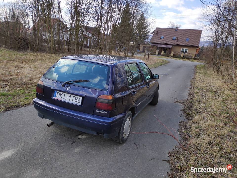 Golf III z gazem sekwencyjnym aluminiowe felgi Wilkanów